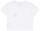 Order acmé de la vie A Logo Emblem Embroidery Crop Top Short Sleeve T-shirt White