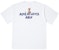 acmé de la vie Check Pants Bear Short Sleeve T-shirt White