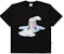 acmé de la vie Baby Face Skydiving Short Sleeve T-shirt Black