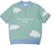 acmé de la vie Cloud Logo Short Sleeve Knit Mint
