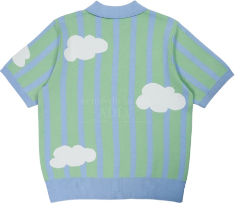 acmé de la vie Cloud Logo Short Sleeve Knit Mint Order acmé de la vie Cloud Logo Short Sleeve Knit Mint