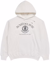 acmé de la vie Laurel A Logo Emblem Hoodie Cream acmé de la vie Laurel A Logo Emblem Hoodie Cream