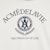 acmé de la vie Laurel A Logo Emblem Hoodie Cream