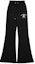 Buy acmé de la vie Laurel A Logo Emblem Boots Cut Sweat Pants Black