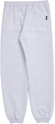acmé de la vie A Logo Emblem Patch Sweat Pants Melange Order acmé de la vie A Logo Emblem Patch Sweat Pants Melange
