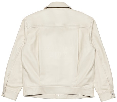 acmé de la vie Lambskin Leather Set Up Jacket Ivory Lookbook acmé de la vie Lambskin Leather Set Up Jacket Ivory
