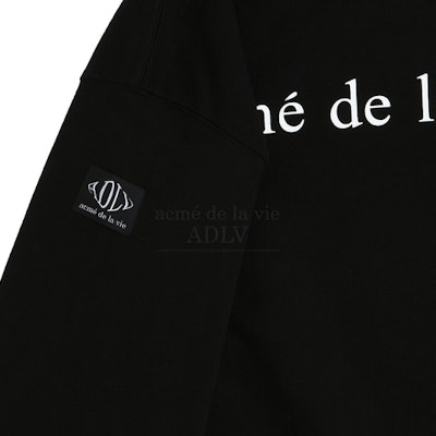 acmé de la vie Baby Face Hoodie Black Donut1 R Lookbook acmé de la vie Baby Face Hoodie Black Donut1 R
