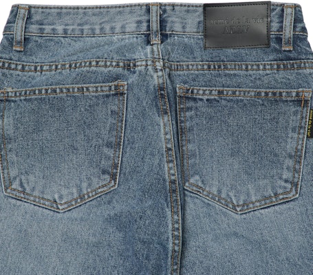 acmé de la vie Retro Washing Denim Pants Blue Shop acmé de la vie Retro Washing Denim Pants Blue