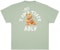 acmé de la vie Tiger Teddy Bear Doll Short Sleeve T-shirt Mint