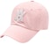 acmé de la vie A Logo Emblem Chain Embossing Patch Ball Cap Pink