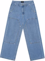 acmé de la vie Rivet Patchwork Wide Twill Denim blue acmé de la vie Rivet Patchwork Wide Twill Denim blue