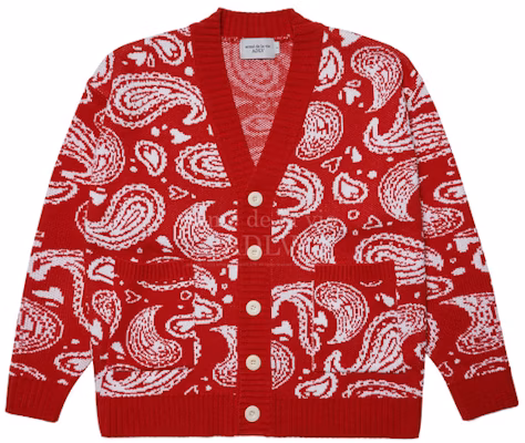 acmé de la vie Paisley Cardigan Red Buy acmé de la vie Paisley Cardigan Red