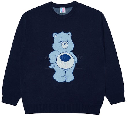 acmé de la vie x Care bears Blue Care Bears Knit Navy Buy acmé de la vie x Care bears Blue Care Bears Knit Navy