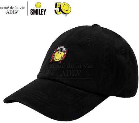 acmé de la vie x Smiley® Biker Smiley Wappen Ball Cap Black Buy acmé de la vie x Smiley® Biker Smiley Wappen Ball Cap Black