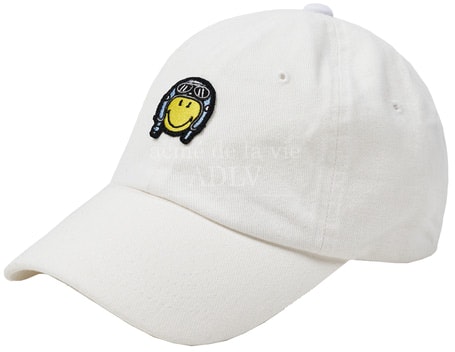 acme-de-la-vie-x-smiley-biker-smiley-wappen-ball-cap-white