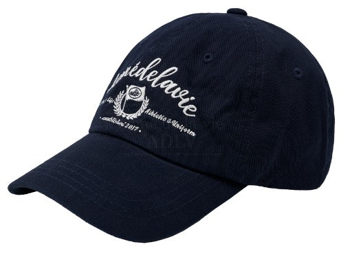 acme-de-la-vie-script-flag-logo-ball-cap-navy