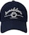 acmé de la vie Script Flag Logo Ball Cap Navy