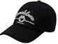 Buy acmé de la vie Script Flag Logo Ball Cap Black