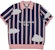 acmé de la vie Cloud Logo Short Sleeve Knit Navy