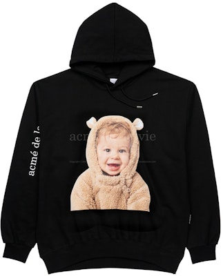 acmé de la vie Baby Face Bear Doll Hoodie Black Buy acmé de la vie Baby Face Bear Doll Hoodie Black