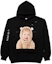 Buy acmé de la vie Baby Face Bear Doll Hoodie Black