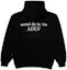 Order acmé de la vie Baby Face Bear Doll Hoodie Black