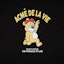 Lookbook acmé de la vie Cartoon Bear Short Sleeve T-shirt Black