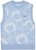 acmé de la vie x Smiley® Biker Smiley Pattern Knit Vest Skyblue