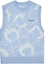 Buy acmé de la vie x Smiley® Biker Smiley Pattern Knit Vest Skyblue