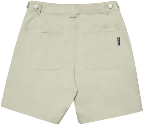 acmé de la vie A Logo Pin Tuck Casual Short Pants Beige Order acmé de la vie A Logo Pin Tuck Casual Short Pants Beige
