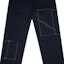 Lookbook acmé de la vie Stitch Patchwork Cotton Pants Navy