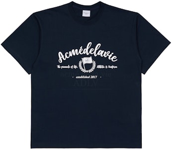 T-Shirt Pendek Navy Logo Bendera Skrip acmé de la vie Buy T-Shirt Pendek Navy Logo Bendera Skrip acmé de la vie