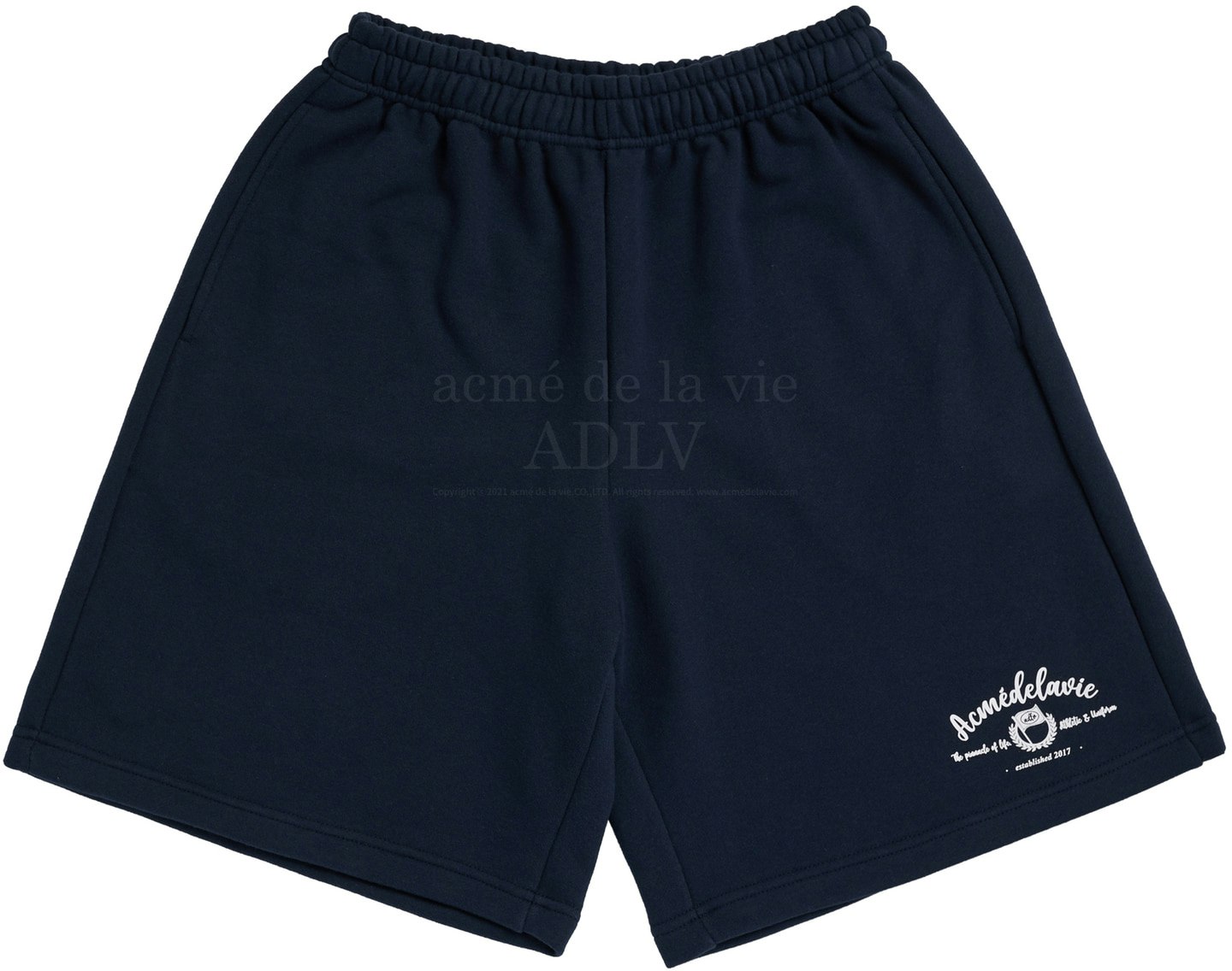 acme-de-la-vie-script-flag-logo-short-pants-navy