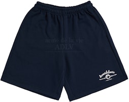 acmé de la vie Script Flag Logo Short Pants Navy acmé de la vie Script Flag Logo Short Pants Navy