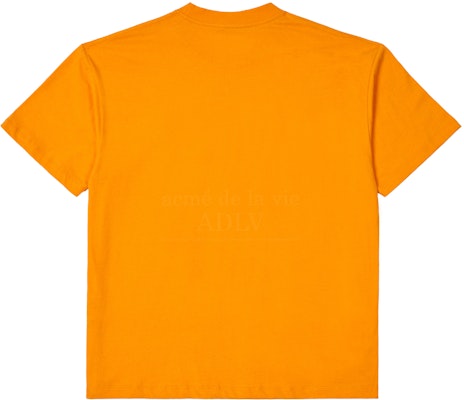 acmé de la vie A Logo Basic Short Sleeve T-shirt Orange Order acmé de la vie A Logo Basic Short Sleeve T-shirt Orange