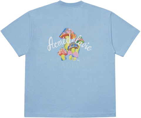acmé de la vie Mushroom Fantasy Short Sleeve T-shirt Indigo Blue Order acmé de la vie Mushroom Fantasy Short Sleeve T-shirt Indigo Blue