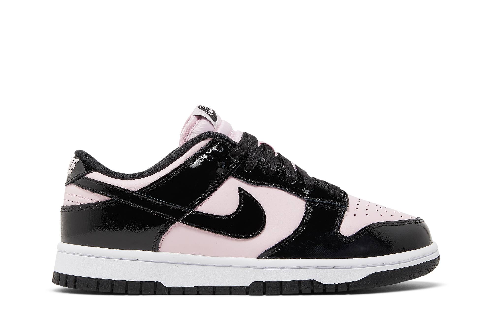 nike pink and black dunks