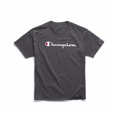 Champion Graphic Logo Tee T ‘Shirt Dark Grey