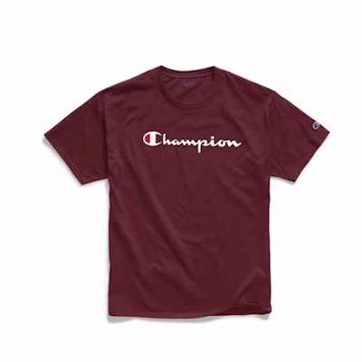 Champion Graphic Logo Tee T ‘Shirt Maroon