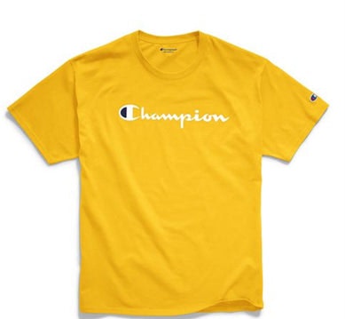 champion-graphic-logo-tee-t-shirt-yellow
