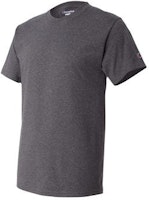 Champion Classic Logo Jersey T'shirt Tee T425 Dark Grey Champion Classic Logo Jersey T'shirt Tee T425 Dark Grey