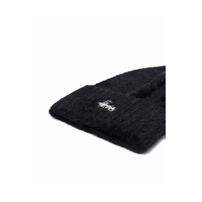 Stussy Shaggy Cuff Beanie Black