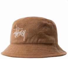 Stussy Fuzzy Wool Basic Bucket Camel Stussy Fuzzy Wool Basic Bucket Camel