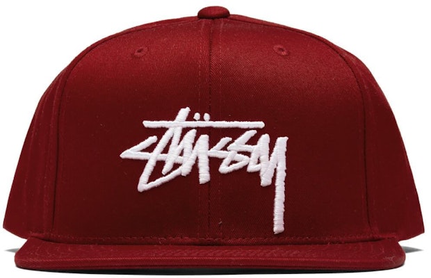 Stussy Stock Cap Berry Buy Stussy Stock Cap Berry