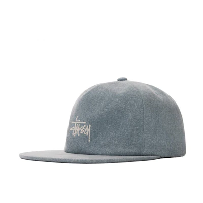 Stussy Stock Pigment Strapback Cap Blue