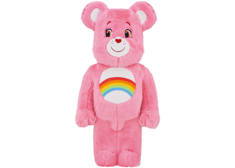 Bearbrick x Care Bears Cheer Bear Costume Ver. 1000% Pink - Novelship