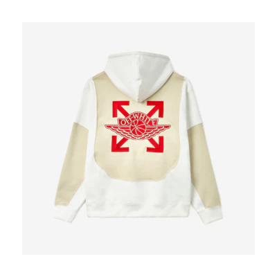 Off-White x Air Jordan Hoodie White (Asian Size)