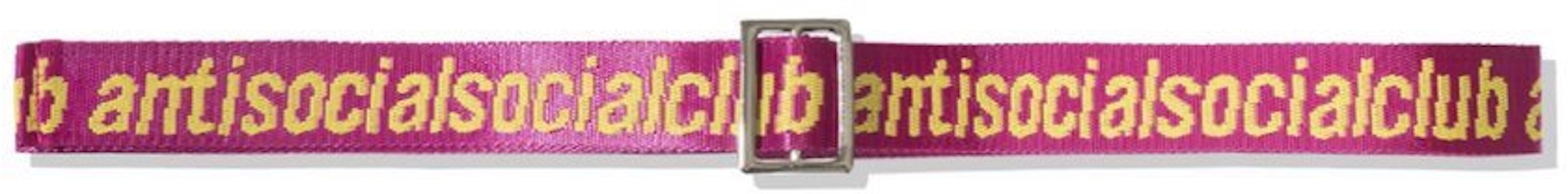 Anti Social Social Club See Right Thru Me Belt 'Pink' Shop Anti Social Social Club See Right Thru Me Belt 'Pink'