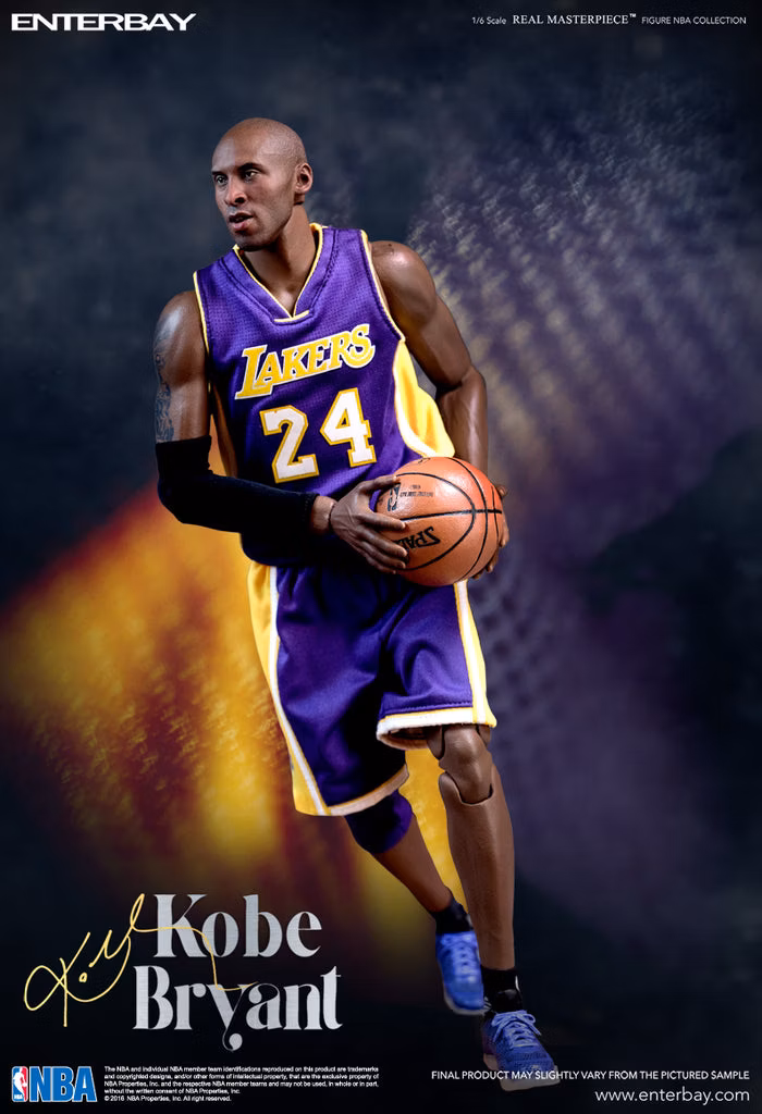 nba-x-enterbay-kobe-bryant-1-6-scale-12-inch-figure-duo-pack-new-upgraded-re-edition-purple-gold