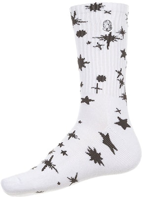 Billionaire Boys Club Men BB Star Socks 'White' Buy Billionaire Boys Club Men BB Star Socks 'White'
